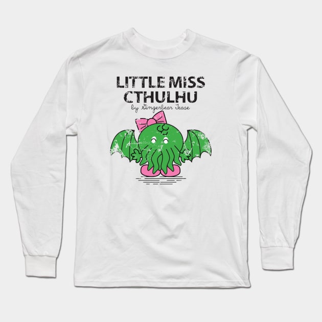 LITTLE MISS CTHULHU Long Sleeve T-Shirt by GingerbearTease